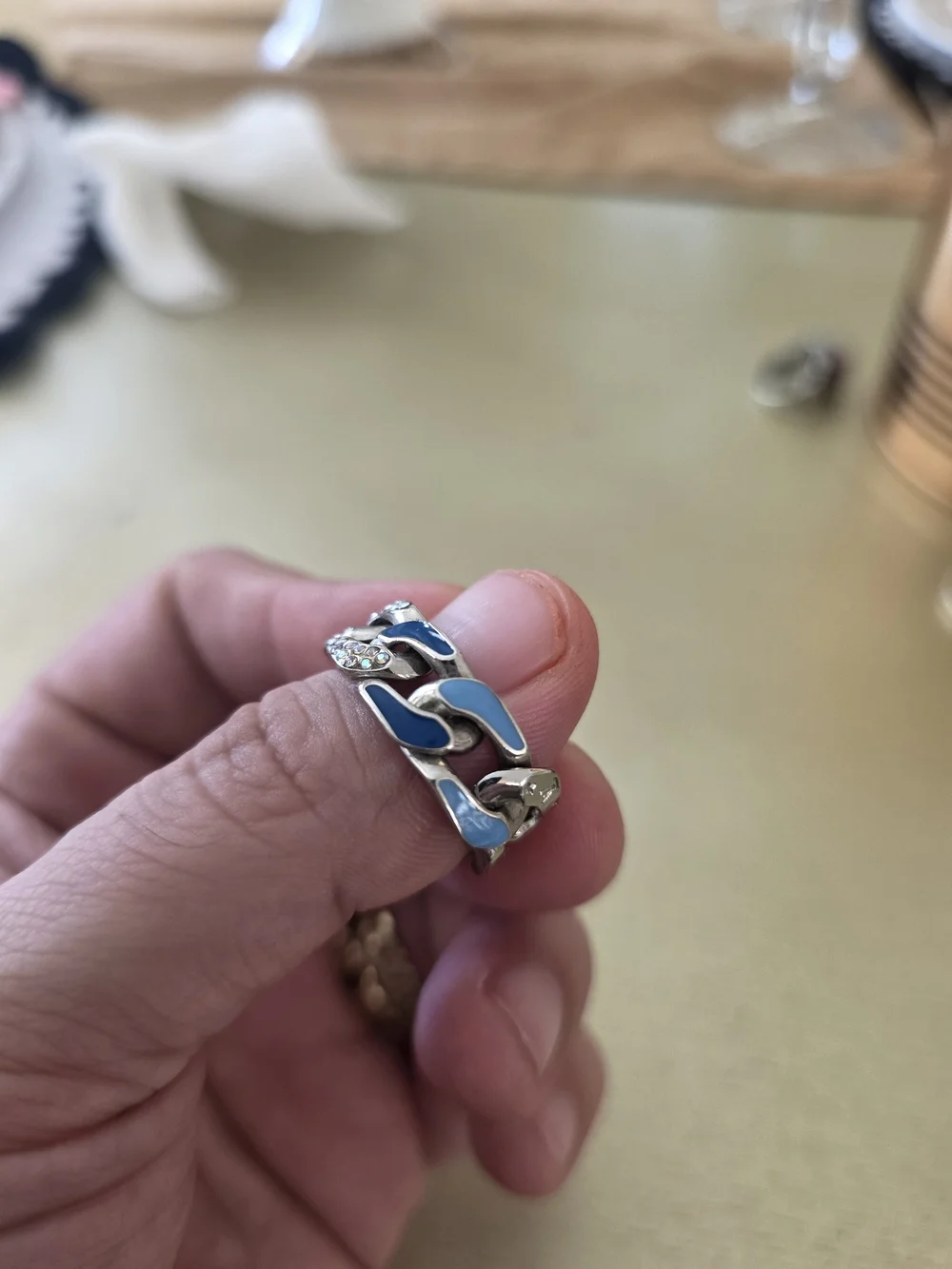 Vuitton  Chain Cuban Link Ring - Women Jewelry